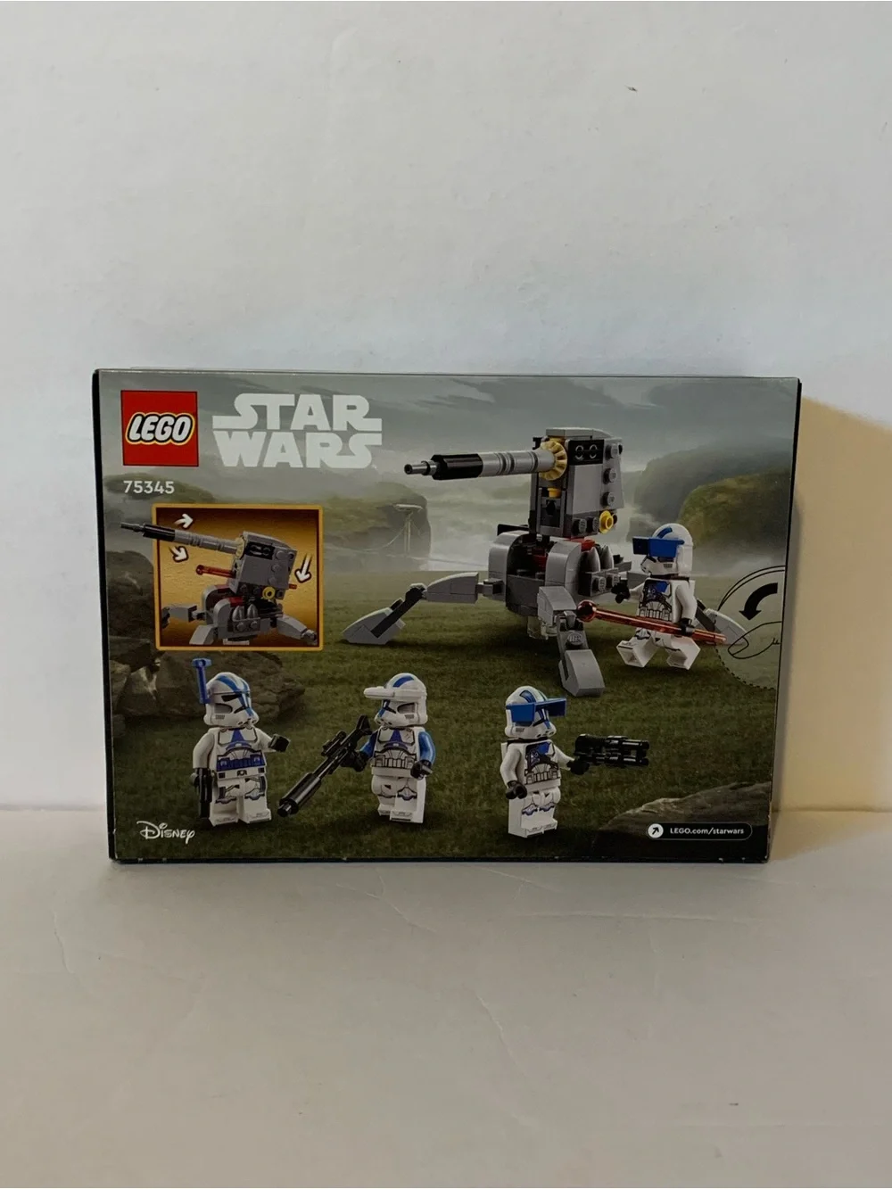 NIB. LEGO Star Wars 501 Clone Troopers Battle Pack